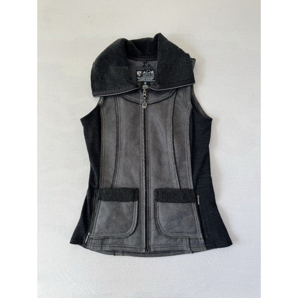 Kuhl Dani Sherpa Vest Small Raven